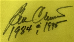 Ben Crenshaw Signed Augusta National Golf Club Flown Used Flag W/ Years Won JSA ALOA