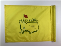 Jack Nicklaus Signed 2015 Masters Tournament Flown Used Flag JSA ALOA