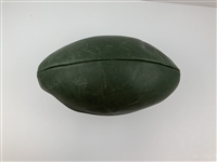 Masters Tournament Links and Kings Premium Leather Football with Wood Display Stand
