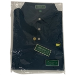 Masters Tournament Peter Millar Navy Blue Golf Polo Shirt Size Large
