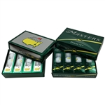 Two Sets of Masters Tournament Titleist Golf Balls, 2006 and 2016