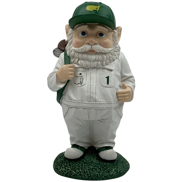 Masters Tournament Miniature Caddie Garden Gnome with Original Box
