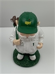 Masters Tournament Miniature Caddie Garden Gnome with Original Box