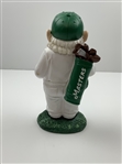Masters Tournament Miniature Caddie Garden Gnome with Original Box