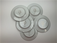 A Set of Five 2022 Masters Tournament Tiffany and Co. Beautification Plates Gifted to John Daly