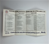 1974 Inaugural Tournament Players Championship Golf Ephemera - Nicklaus Win!