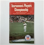 1974 Inaugural Tournament Players Championship Golf Ephemera - Nicklaus Win!