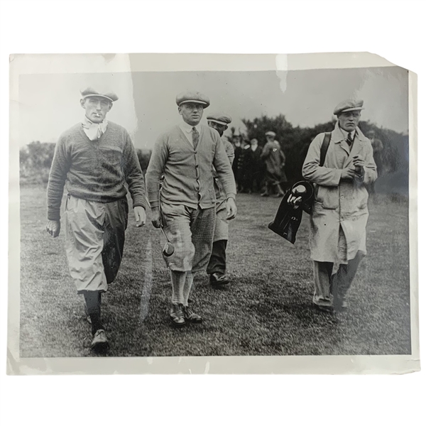 Wide World Photos Tommy Armour 1931 British Open Carnoustie Press Photograph
