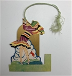 A Set of Four Art Deco Golfing Theme Bridge Tally Cards