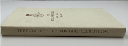 Davies, E. J. and G. W. Brown. The Royal North Devon Golf Club 1864-1989. The Royal North Devon Golf Club, 1989. First Edition (DJ)