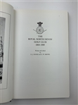 Davies, E. J. and G. W. Brown. The Royal North Devon Golf Club 1864-1989. The Royal North Devon Golf Club, 1989. First Edition (DJ)