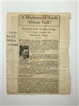 A Trio of Bobby Locke Amateur Golf Ephemera Including Annotated Scorecard and Original Photograph circa 1934-1935