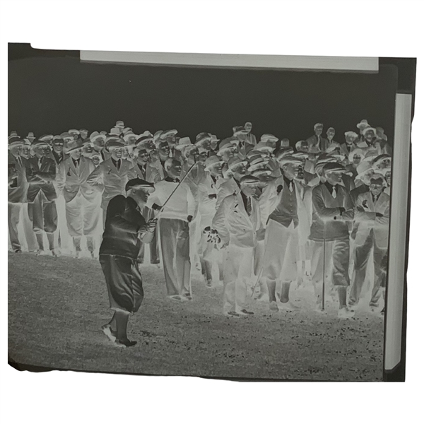 Bobby Jones Large-Format Photographic Negative Circa 1930