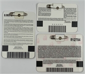 Three Masters Tournament Series Admission Badges (1997, 2001, 2005) Tiger Wins!