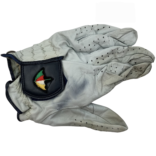 Arnold Palmer Game Used Signed Vintage Leather Golf Glove COA