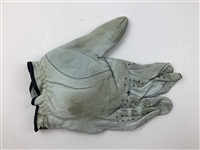Arnold Palmer Game Used Signed Vintage Leather Golf Glove COA
