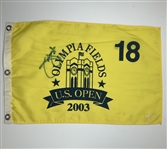 Furyk & Glover Signed US Open Flags JSA ALOA