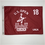 Furyk & Glover Signed US Open Flags JSA ALOA