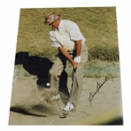 Sam Snead Signed Hitting Out of Bunker 12x15 Original Photo JSA ALOA