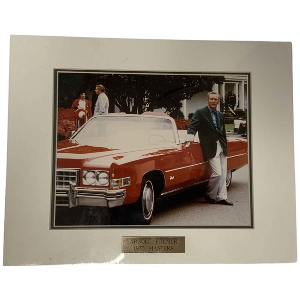 Arnold Palmer 1973 Masters Historic Golf Print Ron Watts Collection