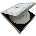 2019 Presidents Cup Gala Ltd Ed Porcelain Plate #450/1200 w/ Captain Tiger Woods in Original Box