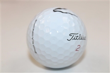 Cameron Young Signed Titleist Pro V1x Logo Golf Ball JSA ALOA