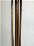 Set of Eight Antique Hickory Shaft Golf Clubs Including Banner and Burke Maker Marks