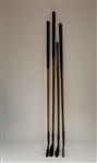 Set of Eight Antique Hickory Shaft Golf Clubs Including Banner and Burke Maker Marks