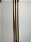 Set of Eight Antique Hickory Shaft Golf Clubs Including Banner and Burke Maker Marks
