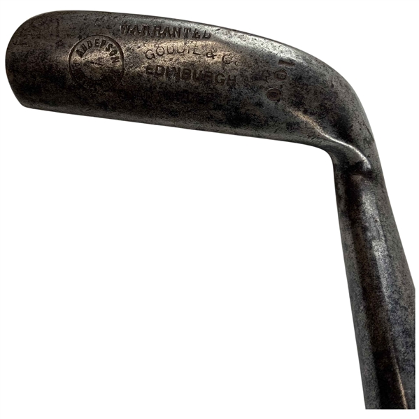 Alex Anderson Anstruther Hickory Shafted Putter for Goudie and Co. Edinburgh