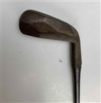 Spalding Hand Forged Hickory Shafted Golf Iron