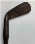 Spalding Hand Forged Hickory Shafted Golf Iron
