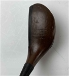 Antique G.S. Sprague and Co. The Jimmy Hickory Shaft Brassie Golf Club