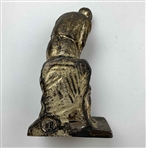A Pair of Weidlich Brothers Silvered Metal Golfer Bookends, Model 4192