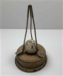 A Sterling Silver and Wood Presentation Golf Trophy Keighley Golf Club Bryce Cup 1927
