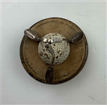 A Sterling Silver and Wood Presentation Golf Trophy Keighley Golf Club Bryce Cup 1927