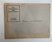 A Collection of 1983 Arnold Palmer Limited Edition Commemorative Golf Set Marketing Ephemera