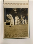Vintage Ben Hogan Exhibition Photo Album Containing Thirteen Silver Gelatin Photos