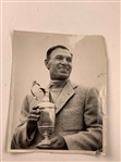 1953 Ben Hogan British Open Champion w/ Claret Jug Original United Press Photo