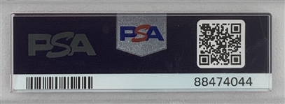 1997 Awesome Athletes Tiger Woods Bookmark PSA 6 EX-MT