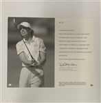 Twelve (12) 2004 Upper Deck SP Signature Golf Signed 8x10 LPGA Cards