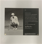 Twelve (12) 2004 Upper Deck SP Signature Golf Signed 8x10 LPGA Cards