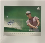 Twelve (12) 2004 Upper Deck SP Signature Golf Signed 8x10 LPGA Cards