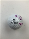 Boxer Oscar De La Hoya Signed Golf Ball w/ '96 Inscription JSA ALOA