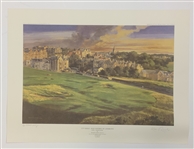 Kenneth Reed, A Pair of Artist's Proof Golf Prints, St Andrews and Pebble Beach
