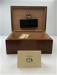 Jeff Rose's 1999 Ryder Cup at The Country Club Stuart Kern Leather & Wood Cigar Humidor - 'The Shirt' Designer