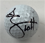 Zach Johnson, Adam Scott & Xander Schauffele Signed Golf Balls JSA ALOA