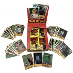 1981 Donruss Golf Box w/ Nineteen Unopened Wax Packs & Cards - Jack Rookie?