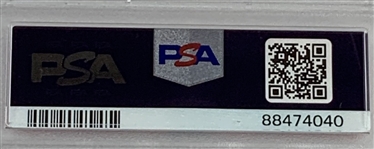 1997 Awesome Athletes Bookmarks Tiger Woods PSA GEM MT 10
