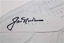 Jack Nicklaus Signed 'Nicklaus' LH White Golf Glove - Large JSA ALOA